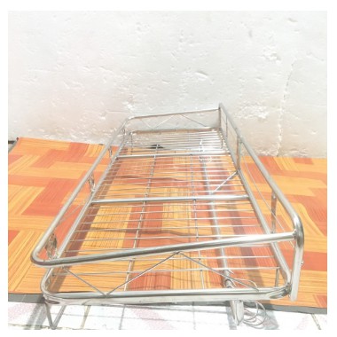 KỆ ÚP CHÉN LY CÓ LÙA MÓC TREO TƯỜNG INOX CAO CẤP - RO38LC1 -