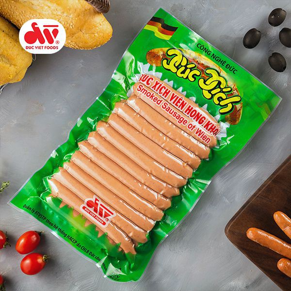 Xúc Xích Viên Hong Khói Đức Việt | Xúc Xích Vườn Bia