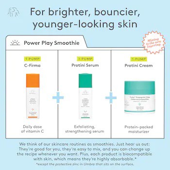 🔥 HOT - Fullset 🔥 Bộ dưỡng da mini DRUNK ELEPHANT Peptide Rally Protini Set