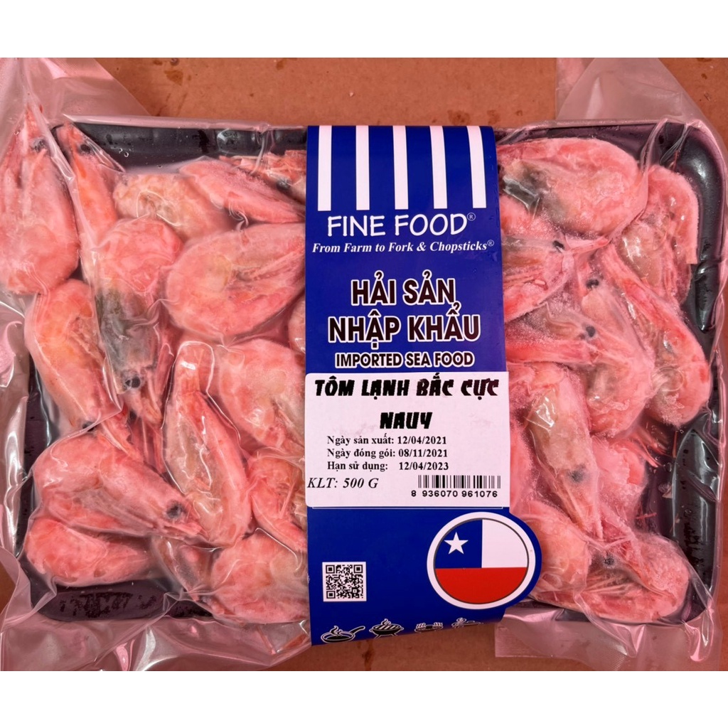 - Tôm Bắc Cực Na-uy - 500gram