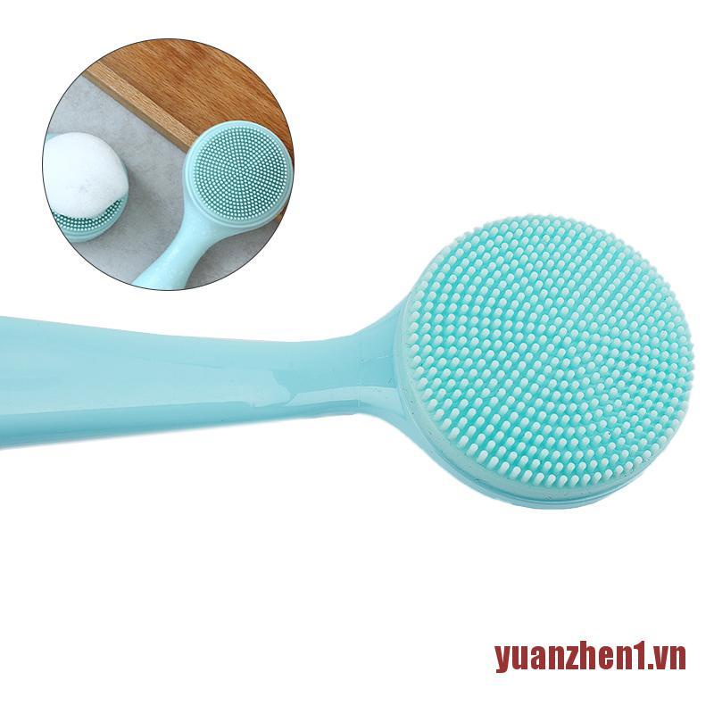 Cọ Rửa Mặt Silicone Mềm Mát Xa Trị Mụn Đầu Đen YUANEN