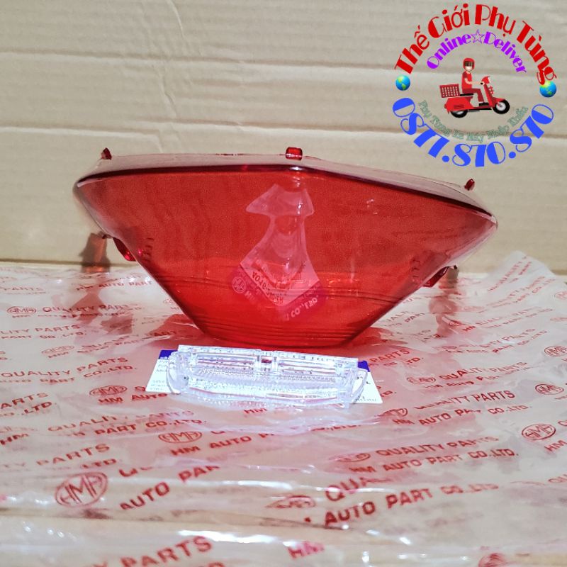 Mica - chụp đèn hậu, đèn lái, đèn sau Nouvo 4 - LX zin Thái Lan - 4016-240-ZR