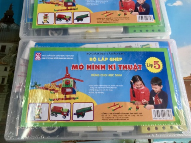 Bộ mô hình kĩ thuật lớp 4- lớp 5