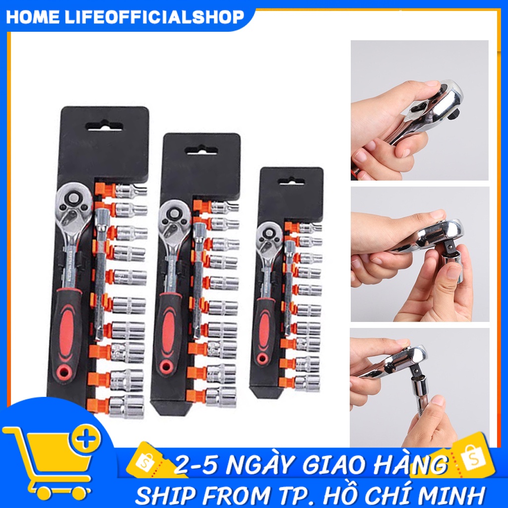 12 cái thiết lập mới nâng cấp cờ lê ổ cắm thiết lập xe máy thuyền thuyền phần cứng xe đạp công cụ sửa chữa