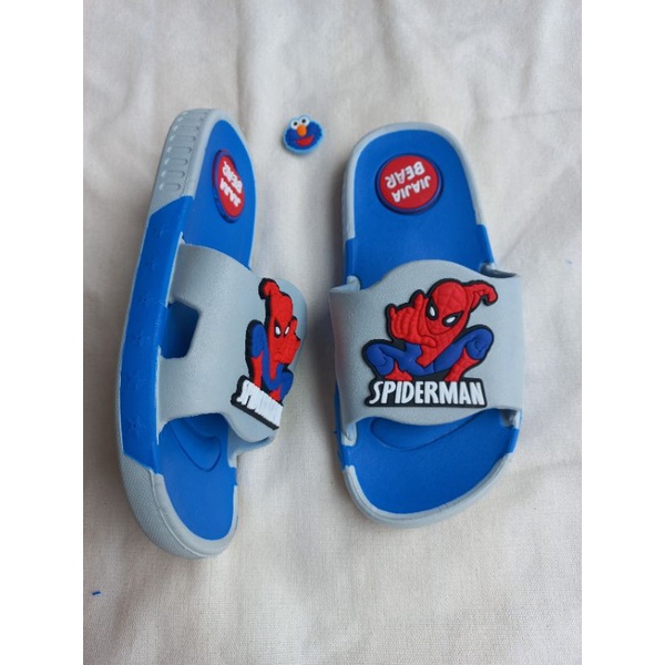 Dép siêu nhân bé trai.dép đúc siêu nhân nhện 3D đẹp