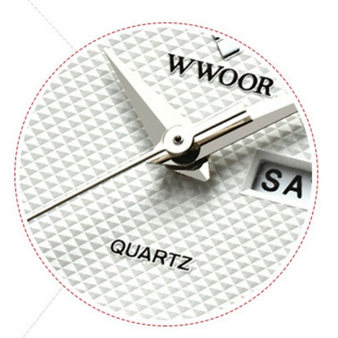 Đồng Hồ Nữ WWOOR 8824 DâY Kim Loại Không Gỉ Độ Dày Chỉ 1CM | BigBuy360 - bigbuy360.vn
