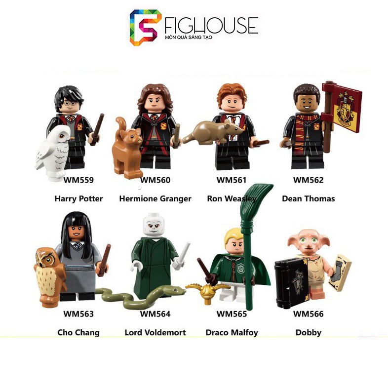 WM WM6040 : Minifigures Các Nhân Vật Trong Harry Potter - Đồ Chơi Lắp Ráp Xếp Hình [C16]