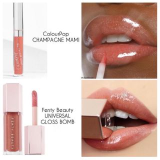 Colourpop màu Fudg'd, Blowzy, Champagne Mami