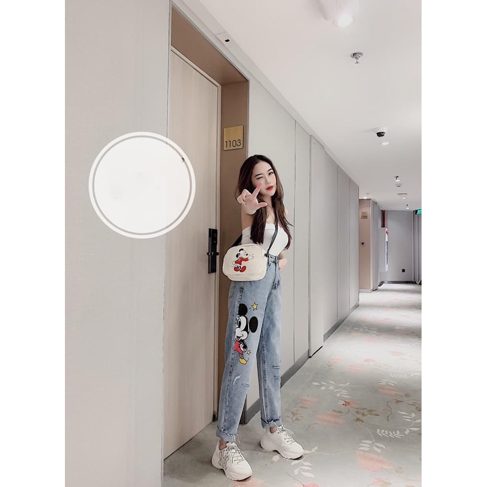 Quần Nữ Mickey Hottrend❤️FREESHIP❤️GIAM10k Quần Bò Nữ Mickey NHẬP LOẠI 1[ẢNH THẬT+VIDEO] | WebRaoVat - webraovat.net.vn