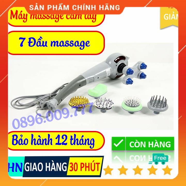 [BH 12 tháng] Máy massage KING 7 đầu