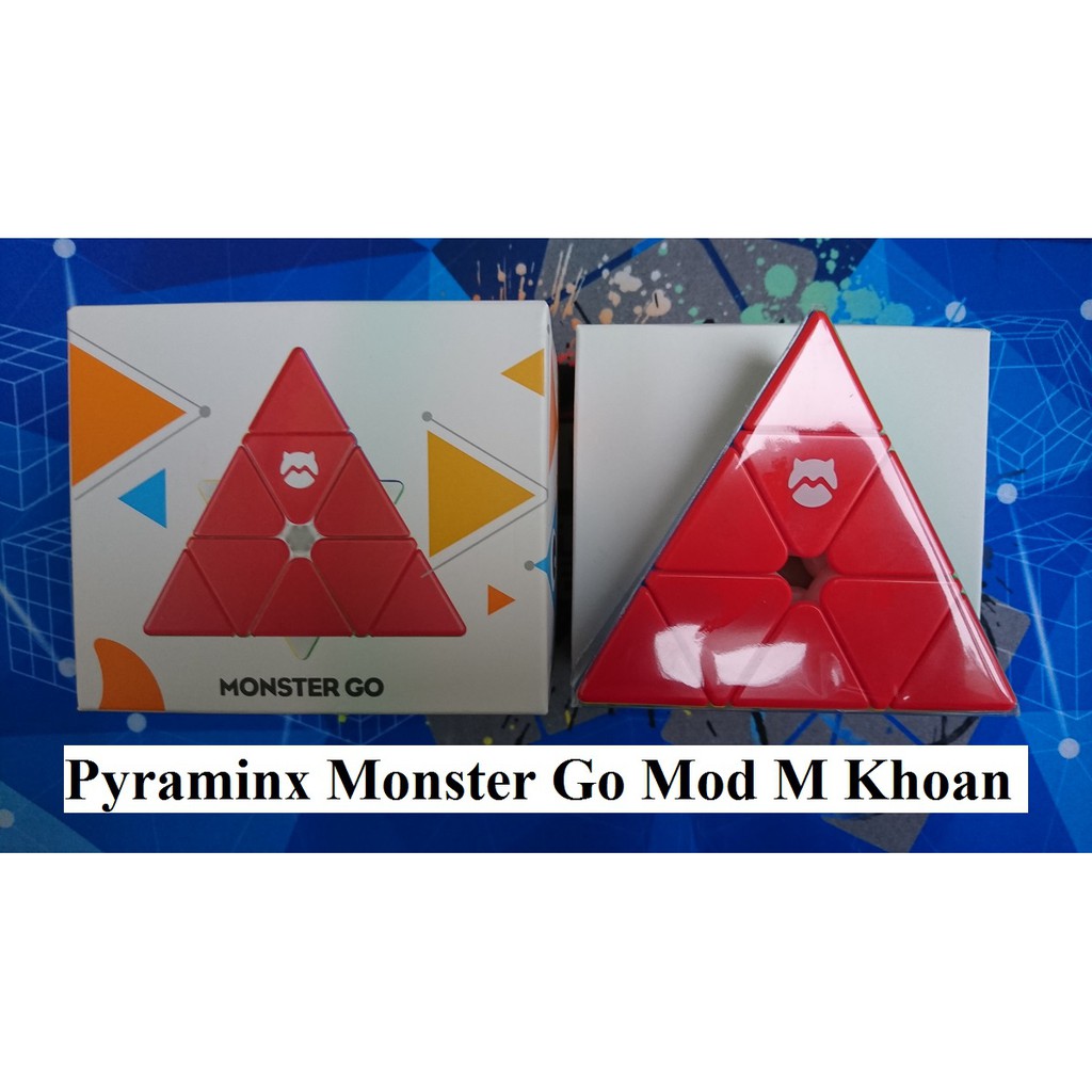 Biến Thể Rubik. Pyraminx Monster Go Mod M Khoan