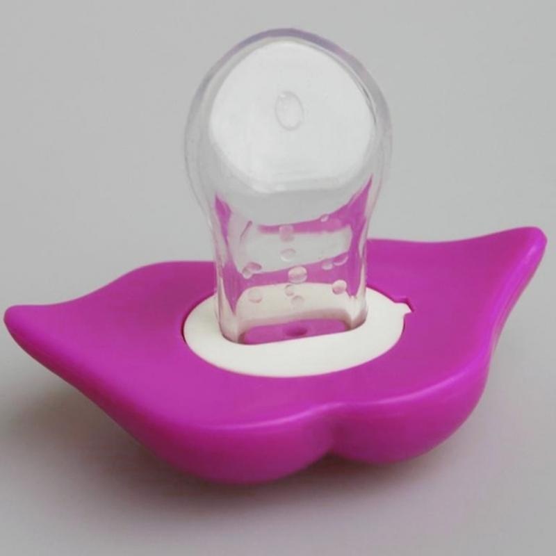 Núm Vú Giả Hình Đôi Môi Bằng silicone Cho Bé