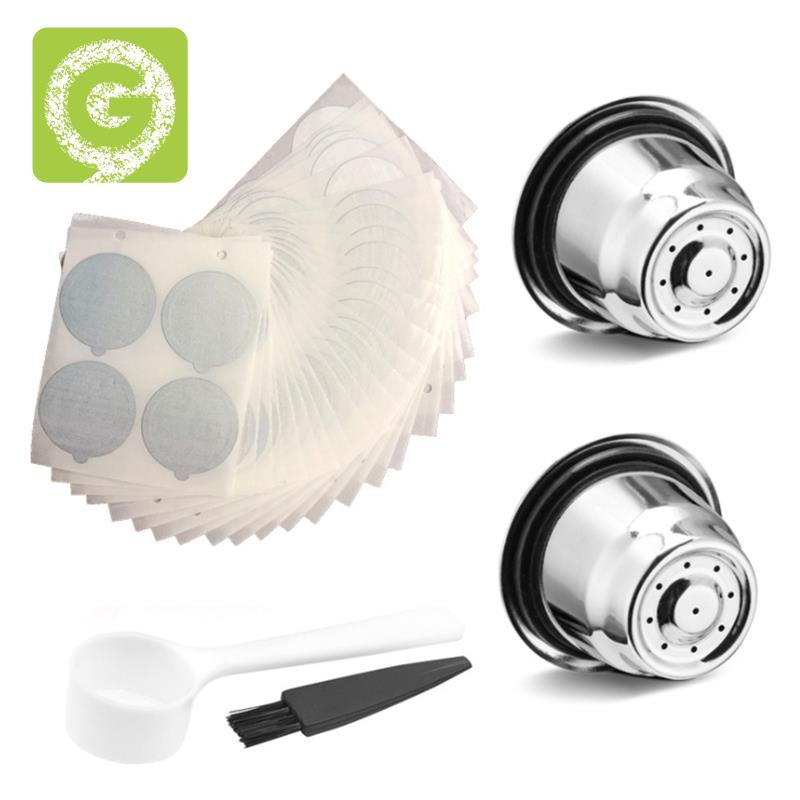 Reusable Coffee Capsule for Nespresso Stainless Steel Filter