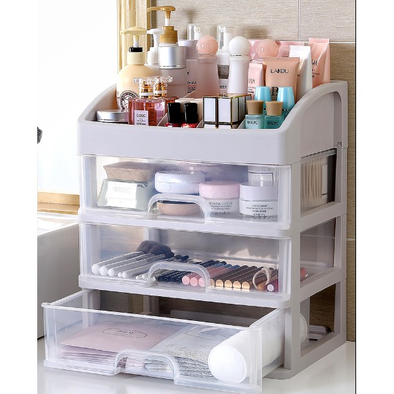 Kệ tủ Mini đựng Mỹ phẩm , dụng cụ makeup đa năng, tiện dụng
