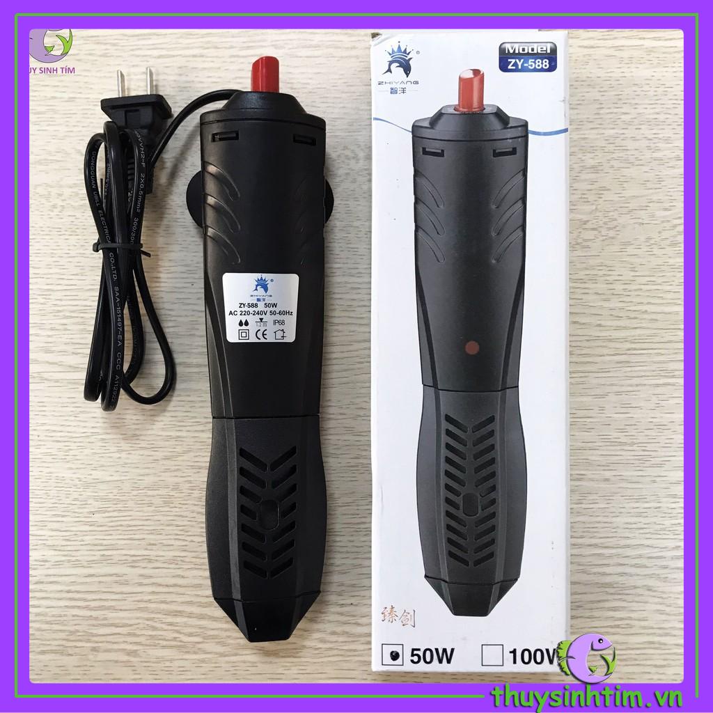 Sưởi Bể Cá Cao Cấp Chống Cháy Nổ ZY-588