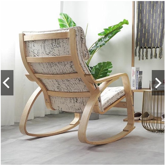 Ghế thư giãn Poang ngắn , ghế đọc sách, giúp cho bản thân thư giãn mỗi khi mệt mỏi – M006 - 2