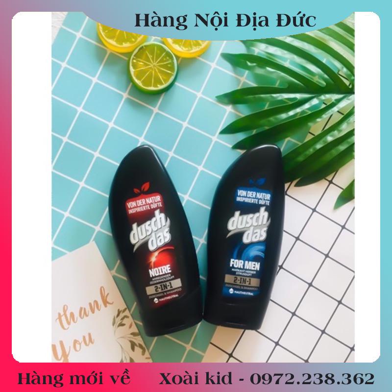 [auth] Sữa tắm gội 2in1 DUSCHDAS cho Nam và Nữ của Đức 250ml [Hot]