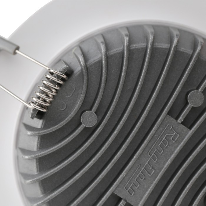 Đèn LED Downlight âm trần cảm biến 7W Rạng Đông AT04L 90/7W PIR, Vỏ nhôm đúc