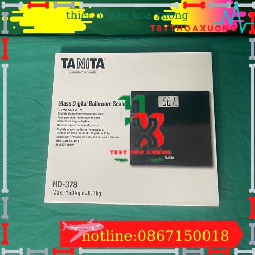 Cân Sức Khỏe Cân Điện Tử TANITA HD 378 Bảo Hành 1 Năm