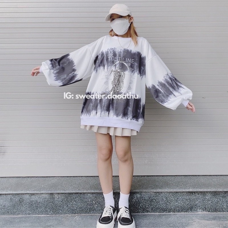 [HOTTREND THU ĐÔNG 2021] Áo Hoodie, Sweater  Loang Đen Trắng Nam Nữ Form Rộng Unisex Áo Chất Nỉ Dầy Cao Cấp Top Xu Hướng | BigBuy360 - bigbuy360.vn