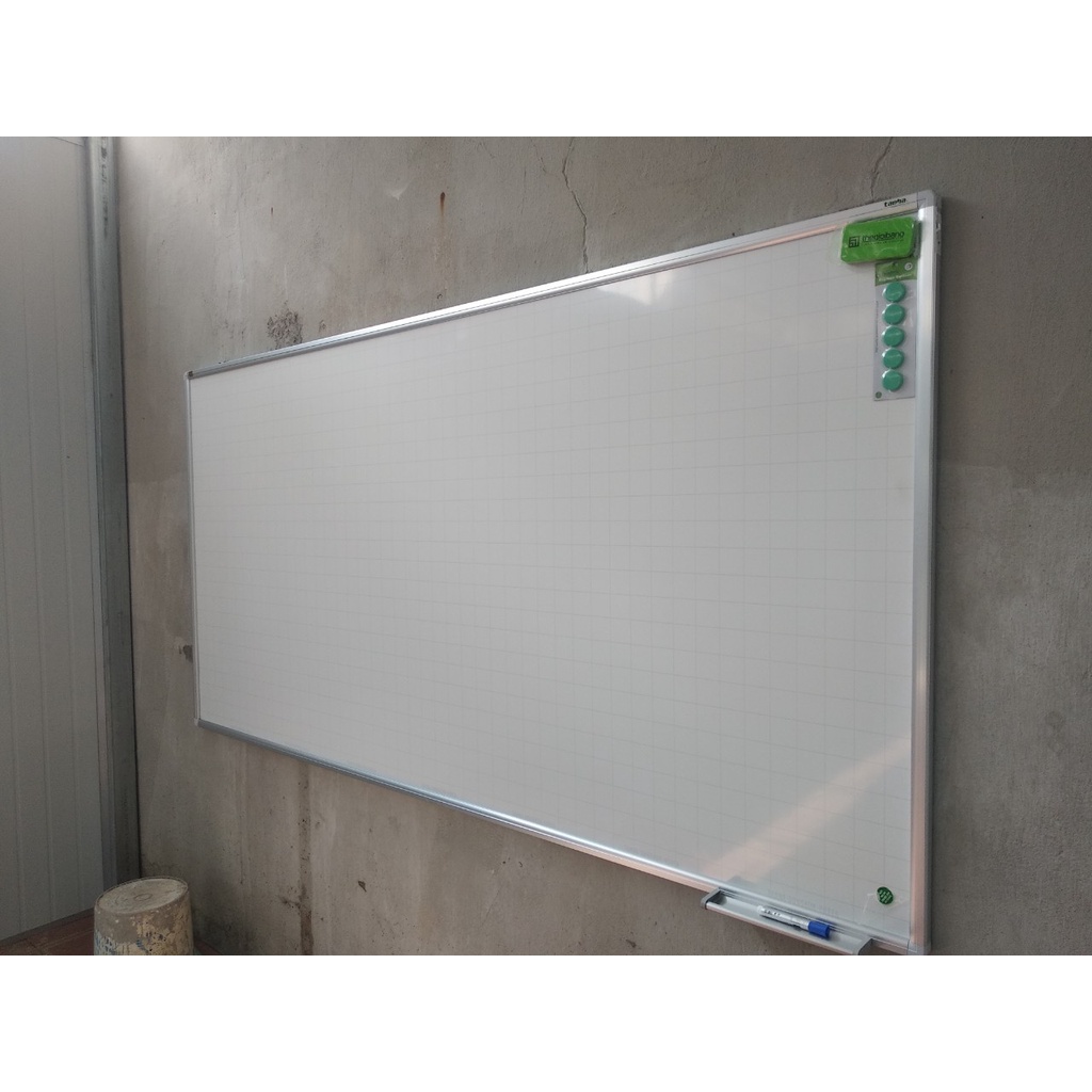 Bảng Từ Trắng Hàn Quốc Treo Tường  - Tân Hà - Tặng Kèm Phụ Kiện - Kích thước 100x120cm, 120x150cm, 120x160cm, 120x180cm
