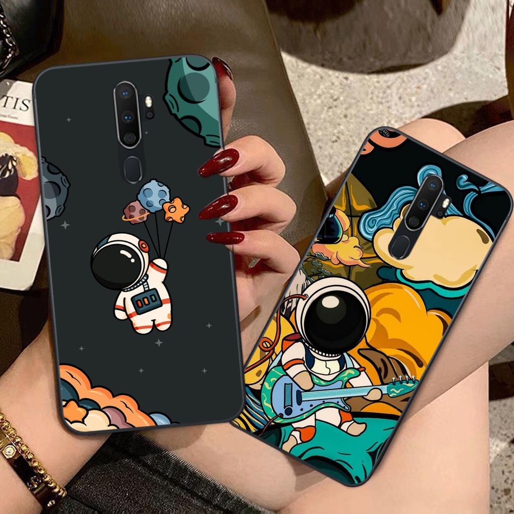 Ốp lưng Oppo A5 2020 / A9 2020 vũ trụ phi hành gia cực hot siêu cute-rẻ-bền