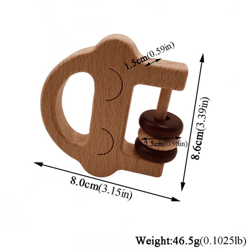 Vòng Đồ Chơi Lục Lạc Ngậm Nướu Cho Bé Sơ Sinh