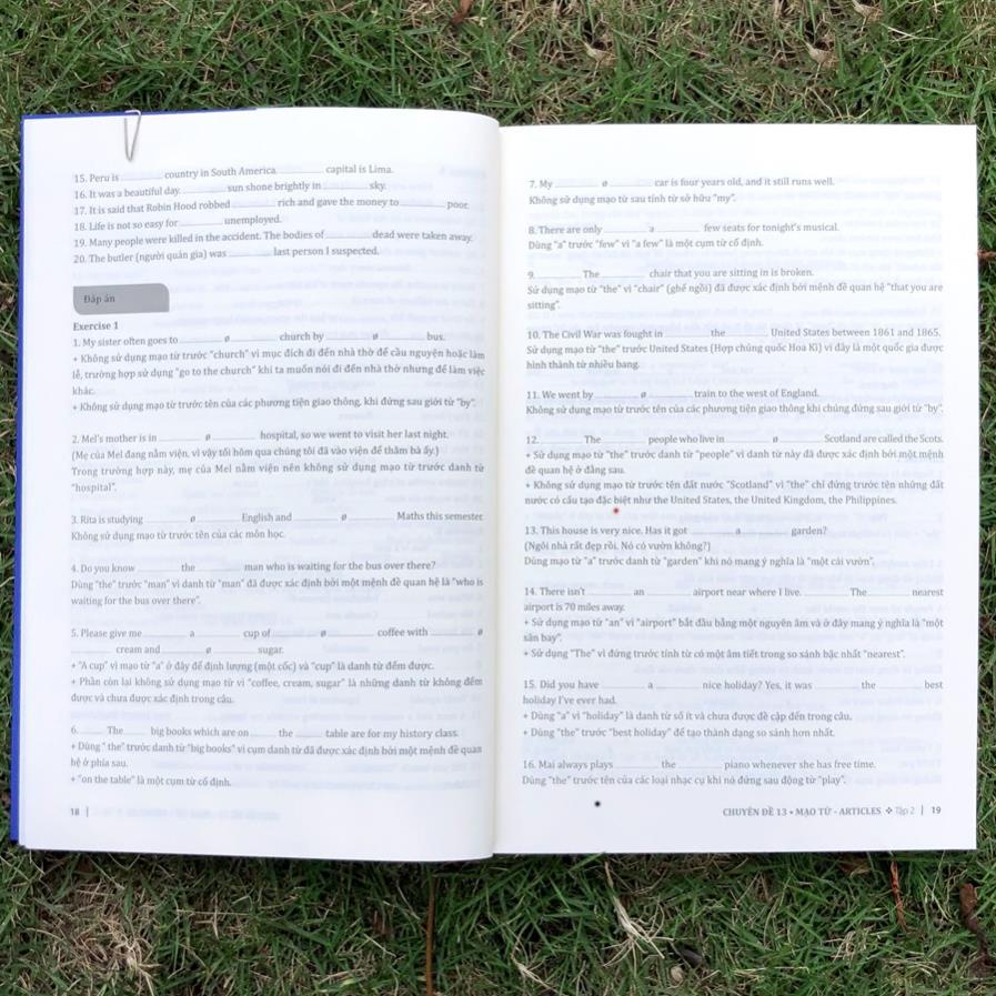 Sách - 25 Chuyên Đề Ngữ Pháp Tiếng Anh Trọng Tâm (Bộ 2 quyển, Lẻ tùy chọn) - Huy Hoàng