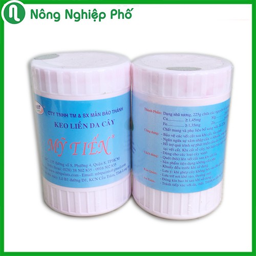 LỌ 225 GRAM - KEO LIỀN DA CÂY - LIỀN SẸO - THUỐC HỖ TRỢ CHIẾT CÀNH MỸ TIẾN