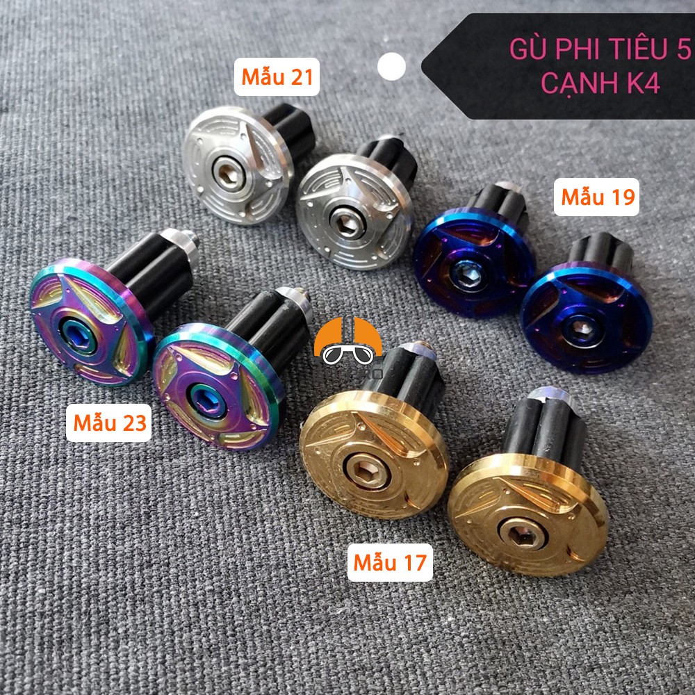 [CHÍNH HÃNG] Bộ Sưu Tập Gù Nhôm CNC Xe Máy Số 01