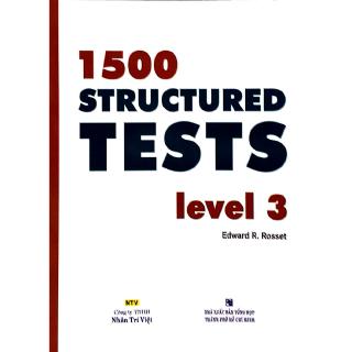 Sách - 1500 structured tests level 3
