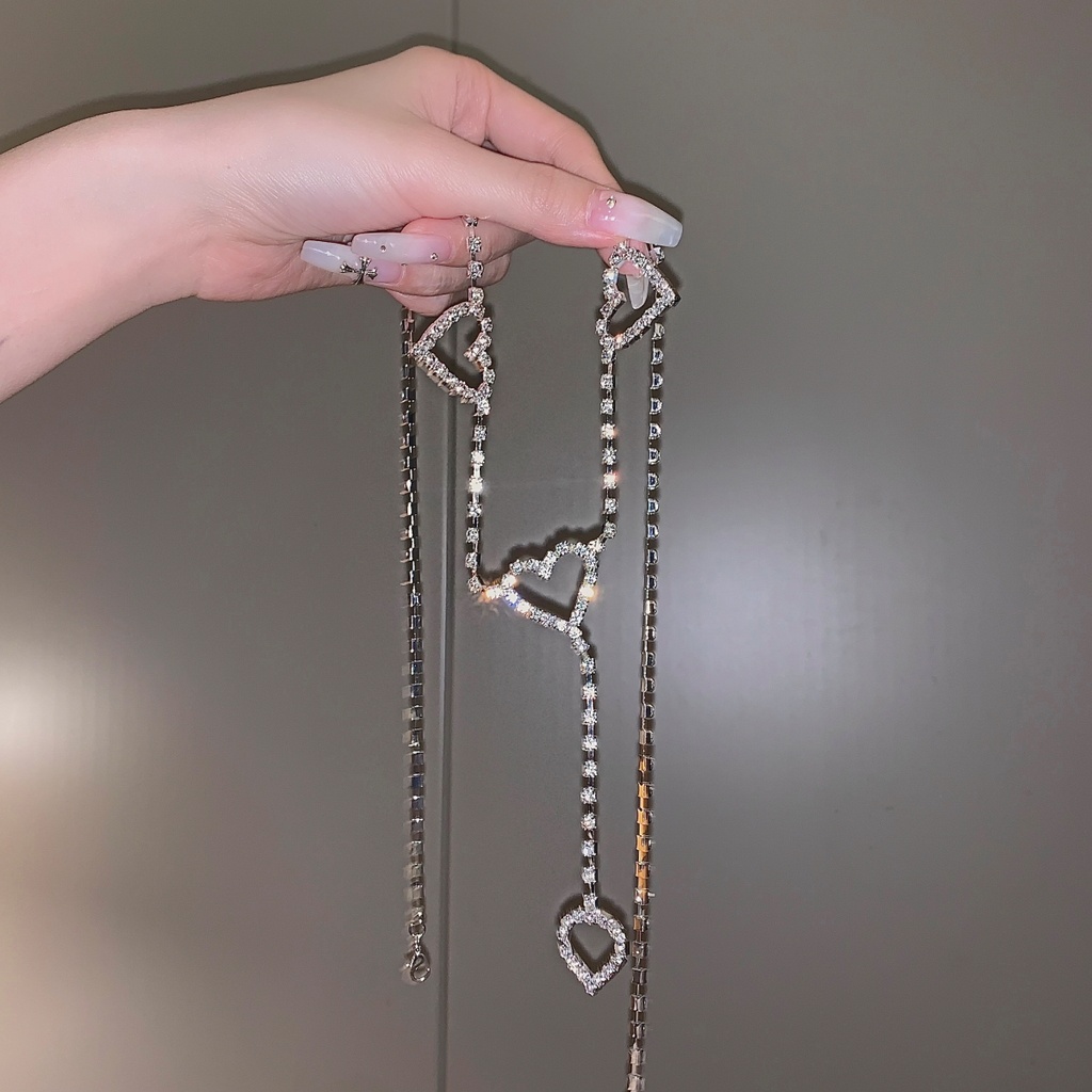 Dây Xích Đeo Thắt Lưng Bằng Kim Loại Phong Cách hip hop Thời Trang Sang Trọng