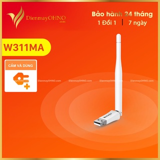 USB Thu Wifi Tenda W311MA Chính Hãng USB Bộ Đầu Thu Sóng Wifi Cho Máy Tính Bàn PC Bluetooth - Điện Máy OHNO