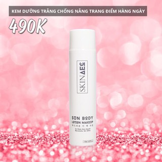 [FREESHIP] KEM DƯỠNG TRẮNG DA CHỐNG NẮNG BAN NGÀY SKIN AEC SUN BODY LOTION MAKEUP