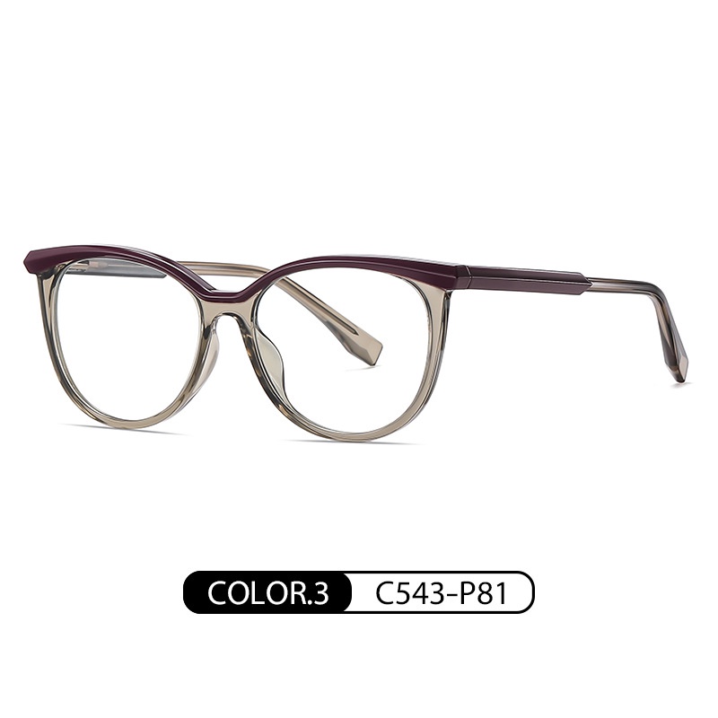 Mắt kính ZELIN TR3518 gọng mắt mèo phong cách Âu Mỹ thời trang