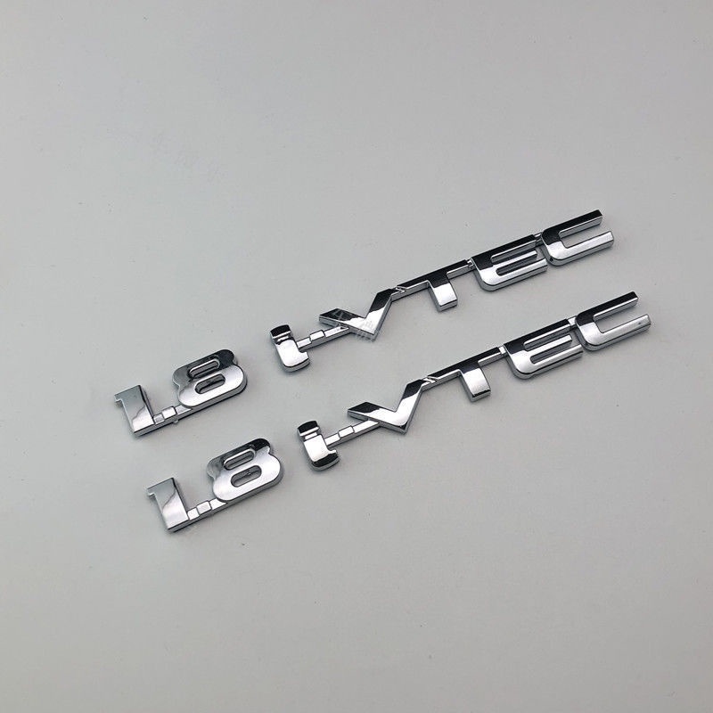 Logo xe Honda Civic tám thế hệ logo 1.8IVTEC bên logo sửa đổi Civic fender chữ dán xe