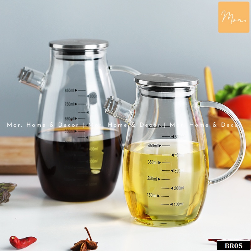 BST Bình thủy tinh đựng gia vị, dầu ăn..