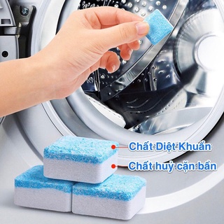 Viên tẩy lồng giặt - Viên vệ sinh máy giặt loại sạch cặn bẩn vi khuẩn mùi hôi