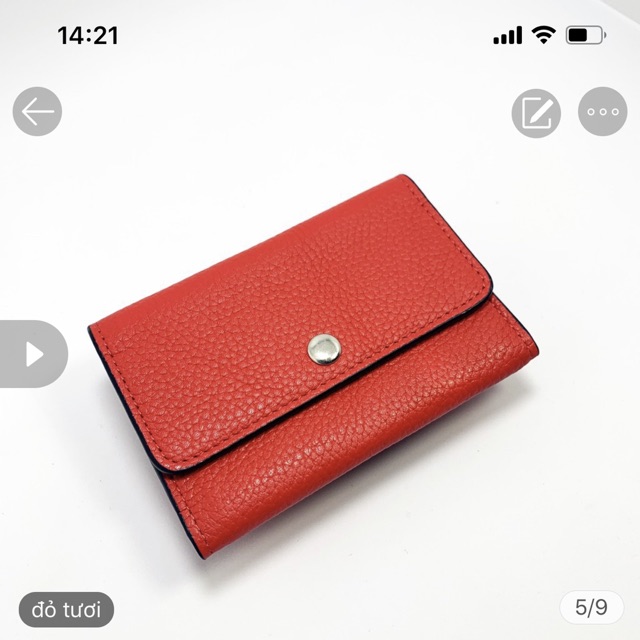 ví mini da bò thật đựng thẻ card monney - có hộp lót lụa sang trọng đẹp để tặng | BigBuy360 - bigbuy360.vn