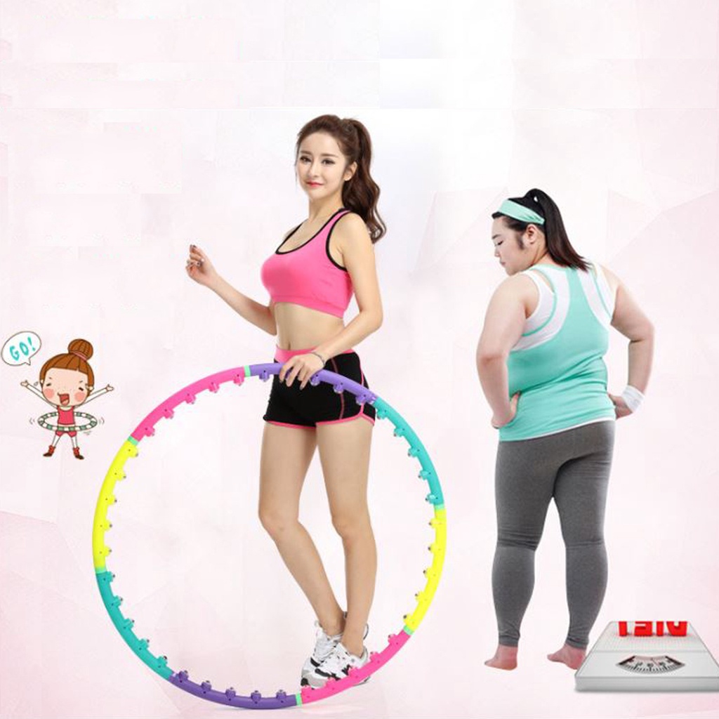 Vòng Lắc Eo Giảm Mỡ Bụng – Vòng Tập Gym Bằng Nhựa Tạo Eo Thon - Mát xa Giảm Mỡ Bụng Cao Cấp Hãng Amalife