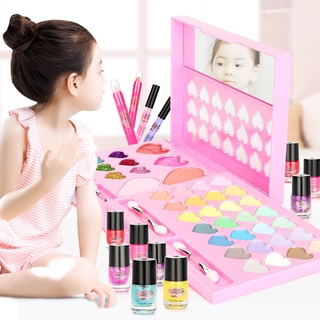 Trẻ Em Bộ Mỹ Phẩm An Toàn, Không Độc Hại, Công Chúa Công Chúa Trang Điểm Chơi Mô Phỏng Đồ Chơi Cô Gái Son Môi Quà Tặng S
