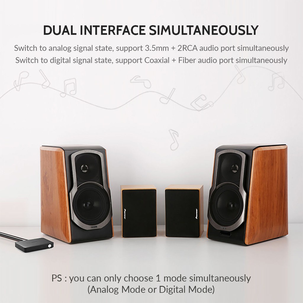 Bộ nhận Bluetooth 4.2 Music Receiver hỗ trợ APTX UGREEN 40856