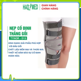 Nẹp cố định thẳng gối Tynor D13 cao cấp,Nẹp bất động gối Thiết kế đảm bảo sự cố định hoàn hảo | hadimed