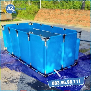 Bồn bạt nuôi cá koi KT 2x1x0.8m - Ý Tưởng Việt