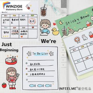 Giấy Ghi Chú Winzige Dễ Thương Dán Tường Tiện Lợi