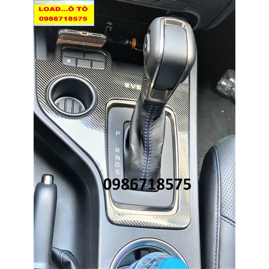 Ốp Nội Thất Xe Ford Everest 2022-2019 Vân carbon Cao Cấp
