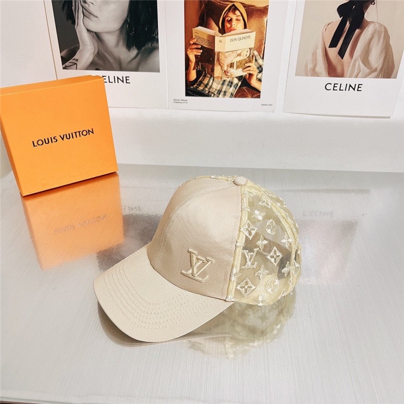 Mũ Lưỡi Trai Thể Thao Họa Tiết Lv Cá Tính Cho Nam Nữ