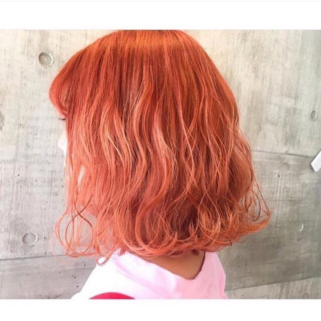 Thuốc nhuộm tóc màu Cam Đào kèm trợ oxy và gang tay nilon | BigBuy360 - bigbuy360.vn