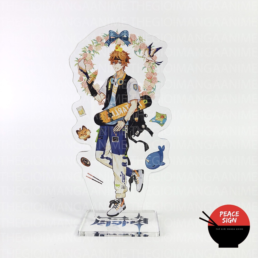 Mô hình nhân vật GENSHIN IMPACT ver DẠ HỘI HOA game anime chibi standee mica acrylic trưng bày