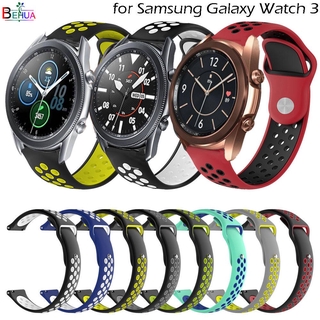 Dây Silicone Cho Đồng Hồ Thông Minh Samsung Galaxy Watch 3 45mm 41mm 22mm
